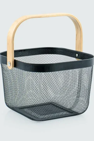 Panier avec poignée noir Dernier Modèle